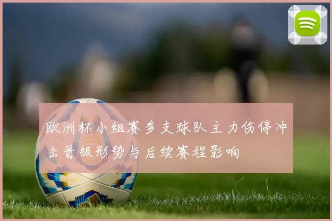 欧洲杯小组赛多支球队主力伤停冲击晋级形势与后续赛程影响