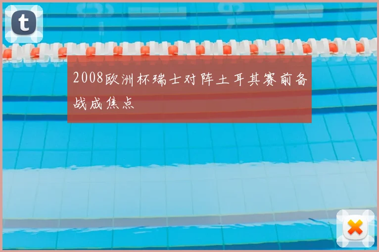 2008欧洲杯瑞士对阵土耳其赛前备战成焦点